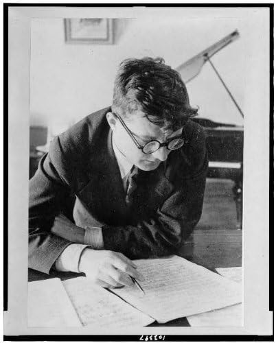Tarihselfindings Fotoğraf: Dmitri Dmitriyevich Shostakovich, Rus Besteci, Müzisyen, Piyanist, Sanatçı, 1942