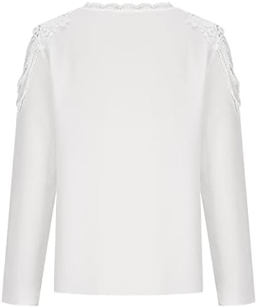 Kadın şifon bluz Kısa Kollu Soğuk Omuz Üstleri Kadınlar için Yaz V Boyun Dantel T Shirt oyma dantel Katı Gömlek
