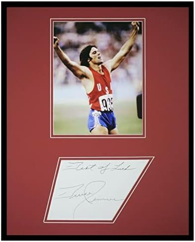 Caitlyn Bruce Jenner İmzalı Çerçeveli 16x20 Fotoğraf Ekranı JSA 1976 Olimpiyatları - İmzalı Olimpiyat Fotoğrafları