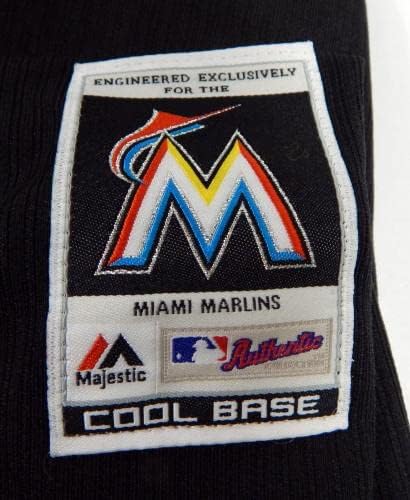 Miami Marlins Alcantara 44 Oyun Kullanılmış Siyah Forma BP ST 44 DP44290 - Oyun Kullanılmış MLB Formaları