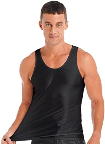 Moily Erkek Kolsuz Egzersiz Gömlek Yüzmek Plaj Kas Tank Top Spor Terleme Fanila Activewear