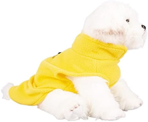 Polar Yelek Köpek Giysileri-Sonbahar Kış Köpek Kazak Pet Giyim, sıcak Yumuşak Kazak Kolsuz Köpek Ceket Ceket Küçük