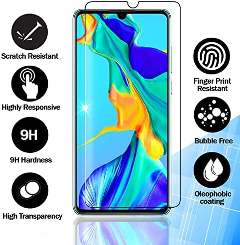 RKINC Ekran Koruyucu [4-Pack] Samsung Galaxy A30 / A50 / A50s / A30s / M30 / M31, temperli Cam ekran koruyucu film,