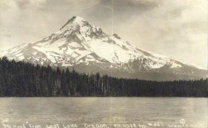 Kayıp Göl, Oregon Kartpostalı