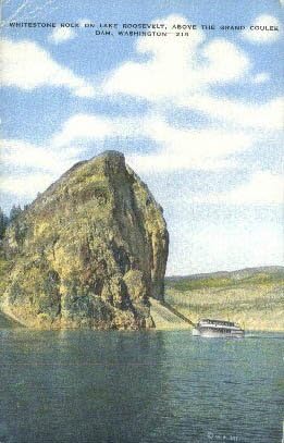 Grand Coulee Barajı, Washington Kartpostalı