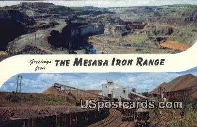 Mesaba Demir Menzili, Minnesota Kartpostalı