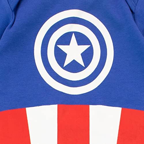 Marvel Bebek Erkek Footies Kaptan Amerika