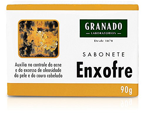 Linha Tratamento Granado-Sabonete em Barra Enxofre 90 Gr - (Granado Arıtma Koleksiyonu-Kükürtlü Sabun Filesi 3,1 Oz)