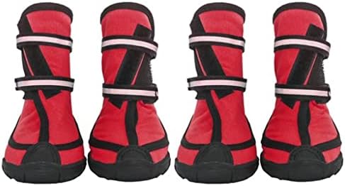 LEPSJGC Pet Su Geçirmez Yağmur Ayakkabıları Giyilebilir Evcil Tabanı çizmeler (Renk: beyaz-Dinozor Doodle4, Boyutu: