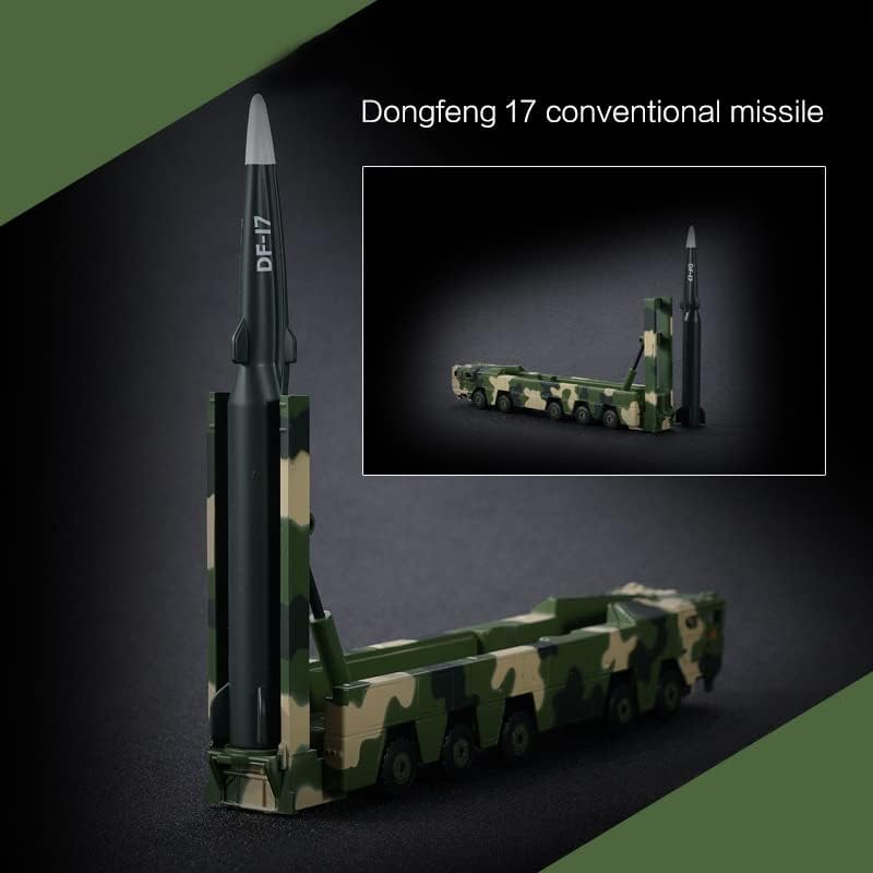 CSYANXİNG 1/100 Ölçekli Dongfeng 17 Konvansiyonel Füze Araç Modeli Simülasyon Askeri Araç Koleksiyonu için Hediye