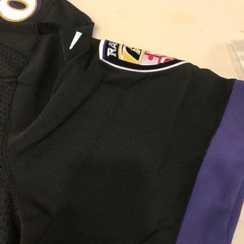 Deonte Thompson Sahadaki Otantik Nike'ı İmzaladı Baltimore Ravens Forması JSA COA İmzalı NFL Formaları