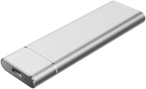 ZLXDP SSD harici sabit disk USB 3.1 Tip C 500 GB 1 TB 2 TB Taşınabilir Katı Hal Harici Sürücü (Renk: Beyaz-Meyve peach5,