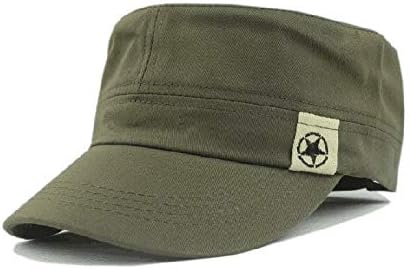 Ayarlanabilir Alan asker şapkası beyzbol şapkası Erkekler Kadınlar İçin Temel Günlük Devriye Çalı Şapka Düz Renk Düz