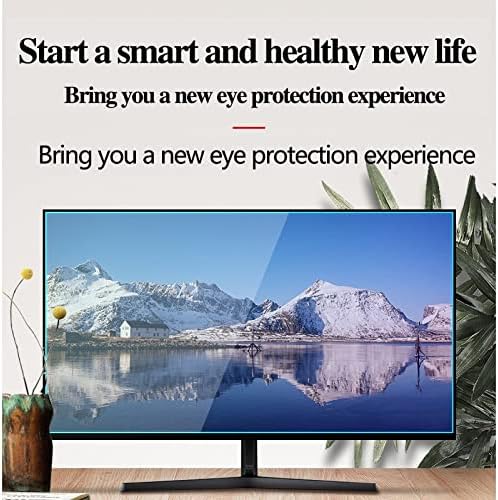 WSAH 32-75 İnç parlama Önleyici TV ekran koruyucu, Anti mavi ışık filtresi Yansıma Önleyici / Anti Parmak İzi / Çizilmez
