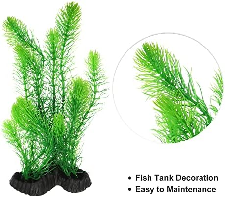 VOCOSTE Akvaryum Bitkileri Kiti, Balık Tankı Bitkileri Sahte Renkli Yapay Balık Tankı Dekor Bitkileri Akvaryum Süslemeleri