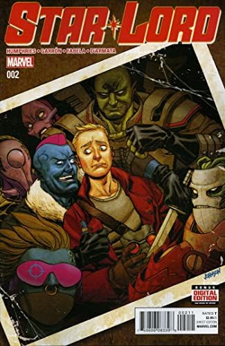 Yıldız Efendisi (Marvel, 2. Seri) 2 VF/NM ; Marvel çizgi romanı / Sam Humphries Guardians yan ürünü