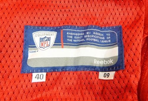 2009 San Francisco 49ers Donte Whitner 31 Oyunu Yayınlandı Kırmızı Forma 40 DP28509-İmzasız NFL Oyunu Kullanılmış