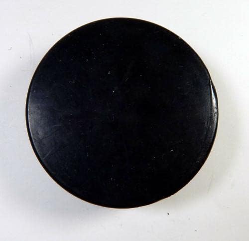 Scott Laughton 21 İmzalı Philadelphia Flyers NHL Hokey Diski Otomatik 208-İmzalı NHL Diskleri