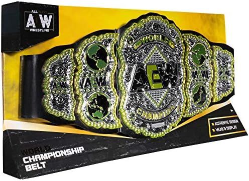 All Elite Wrestling AEW Dünya Şampiyonası Kemeri-Özgün Tasarım Rol Yapma, Giyme ve Sergileme Başlık Kemeri