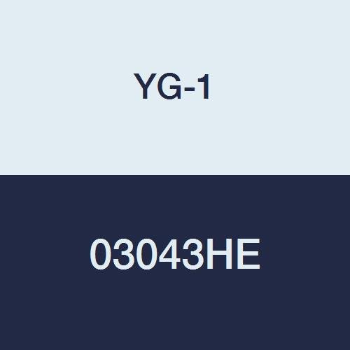 YG-1 03043HE HSS End Mill, 2 Flüt, Genişletilmiş Uzunluk, TiAlN-Extreme Finish, 2-11 / 16Uzunluk, 3/16