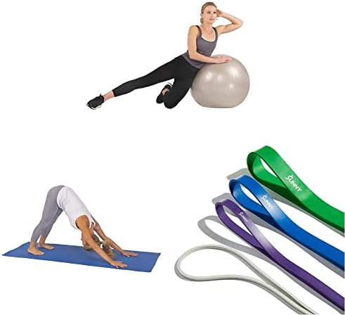 Sunny Health & Fitness Patlama Önleyici Jimnastik Topu, 65 CM