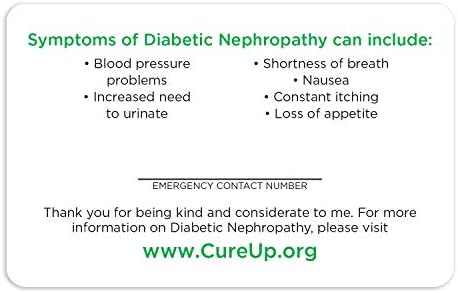 Diyabetik Nefropati Yardım Kartım Var 3 adet