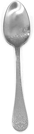 Mepra AZB1033CB1104 Kazablanka Buz Meyve Kaşığı, [24'lü Paket], 18,11 cm, Paslanmaz Çelik Kaplama, Bulaşık Makinesinde