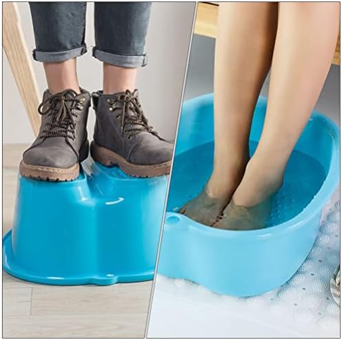 Sağlıklı Ayak Küvet 1 Adet Plastik Ayak Yıkama Havzası Ayak Kova Ayak küvet Ayak Islatma banyo lavabosu Plastik Islatma