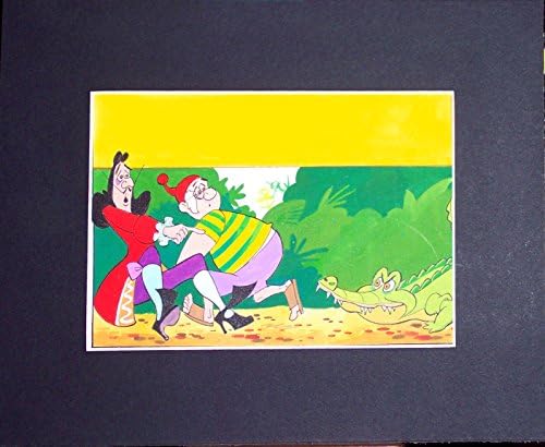 Peter Pan Orijinal Resim-Çizgi Film Sanatı Walt Disney Orijinal Hikaye Kitabı İllüstrasyonu