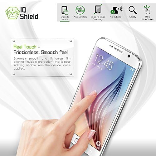 IQ kalkan ekran koruyucu Samsung Galaxy Tab S3 9.7 LiquidSkin Anti-kabarcık şeffaf Film ile uyumlu