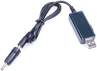 KNACRO USB Güçlendirici 5 V için 9 V 12 V USB DC 5.5 / 3.5 mm Yönlendirici Güçlendirici Tel 0.8 Metre / 2.6 Ft