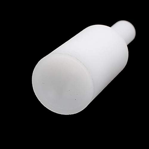 X-DREE 11mm Naylon Küresel Kafa Yeşim Boncuk Taşlama Bit Döner Aracı Beyaz 2 adet (Bolas esféricas de yeşim con cabeza