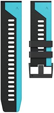 CYSUE 26 22mm Hızlı Bırakma Watchband Kayışı Garmin Fenix 6X6 Pro İzle Kolaylık Bilek Bandı Kayışı Garmin Fenix 5X5