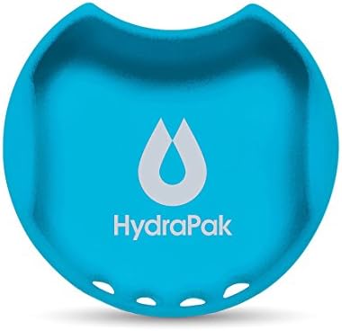Nalgene Sürdürmek 32 oz. Geniş Ağızlı Su Şişesi ve HydraPak Watergate Geniş Ağızlı Sıçrama Koruması-BPA ve PVC İçermez-Malibu