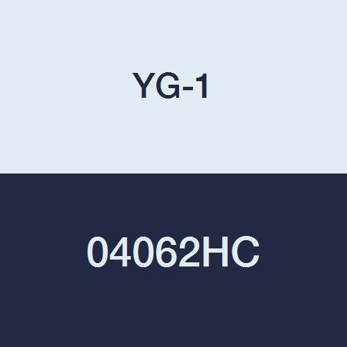 YG-1 04062HC HSS End Mill, 4 Flüt, Düzenli Uzunluk, TiCN Finish, 2-11/16 Uzunluk, 7/16