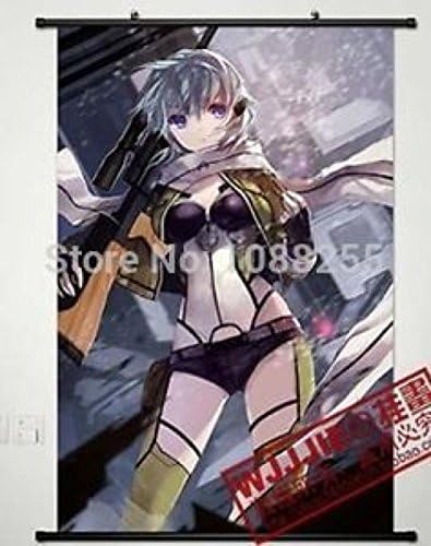 Karikatür dünya Anime Sword Art OnlineII Sinon Ev Dekor Posteri Duvar Kaydırma