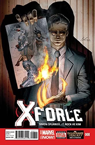X-Force (4. Seri) 8 VF / NM ; Marvel çizgi romanı