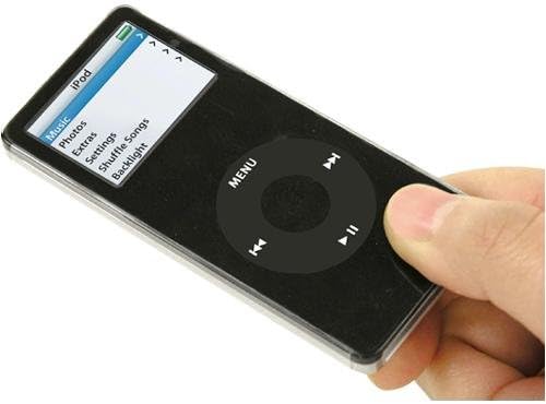 iPod nano 1G için Macally Koruyucu Cilt (Şeffaf)