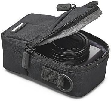 Cullmann - 90221-Kompakt Kameralar için Malaga Compact 300 Kamera Çantası, Kahverengi-İç Ölçüler: 70x110x40mm-450D
