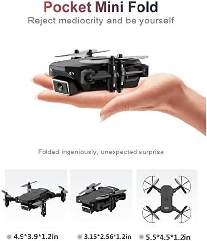 XUnıon Mini Drone ile 4 K Hd FPV Kamera Uzaktan Kumanda Oyuncaklar Hediyeler için Erkek Kız Yükseklik Tutun Başsız