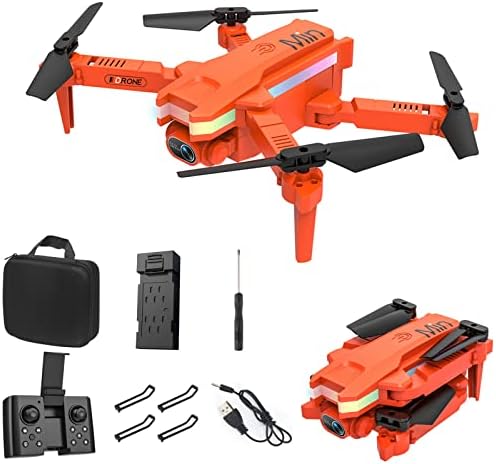 Xunıon Mini Drone ile Çift 4K Hd FPV Kamera Uzaktan Kumandalı Oyuncaklar Hediyeler Erkek Kız İrtifa Tutun Başsız Modu