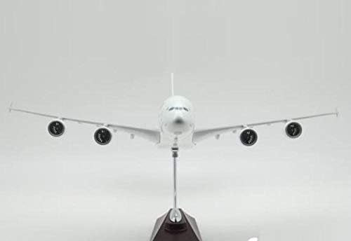 45-47CM Air France Airbus A380 Uçak Modeli Uçak Modeli Uçak Modeli Döküm Reçine Uçak 1: 150 Altın Uçak Modeli Yetişkin