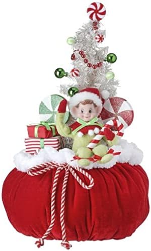 Şeker Ağacı ile Oyuncak Çuval üzerinde Regency International 16 Kumaş Elf