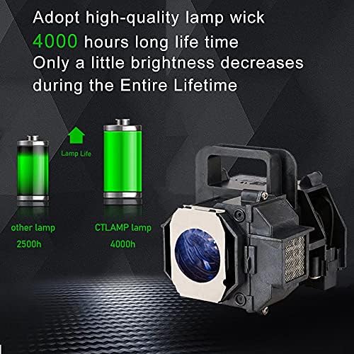 DTLAMP A + Kalite V13H010L49 ELP49 Projektör lamba ampulü Konut ile Uyumlu Epson Powerlite Ev Sineması ile EH-TW5000