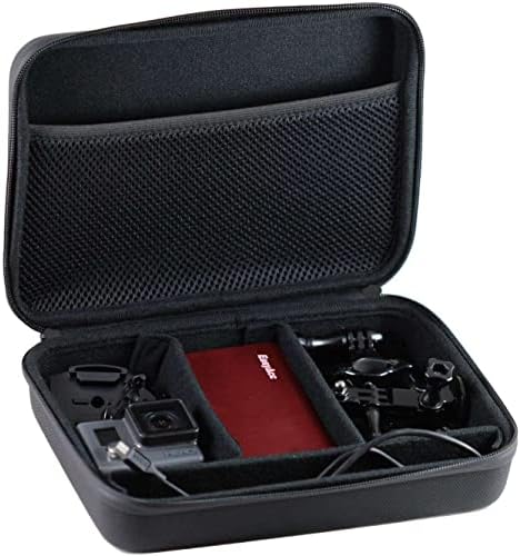 Navitech 9 in 1 Eylem Kamera Aksesuarı Combo Kiti ve Sağlam Siyah saklama kutusu ile Uyumlu EZVIZ S2