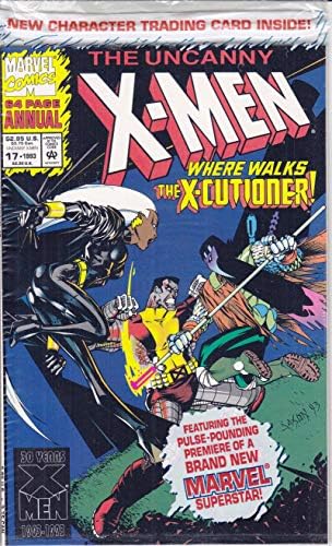 Esrarengiz X-Men, Yıllık 17 (kartlı) VF / NM; Marvel çizgi romanı / X-Cutioner