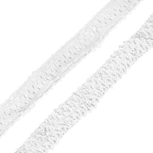 LaRibbons 1.5 İnç Geniş Elastik Streç Kumaş, tığ Tüp Üst için Hedbands / Waistbands / Tutu Drees - 5 Yards/Rulo (029