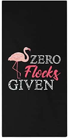 Komik Flamingo Sıfır Sürüleri Verilen Mikrofiber el havlusu Süper Emici Havlu Hızlı Kuru Lif