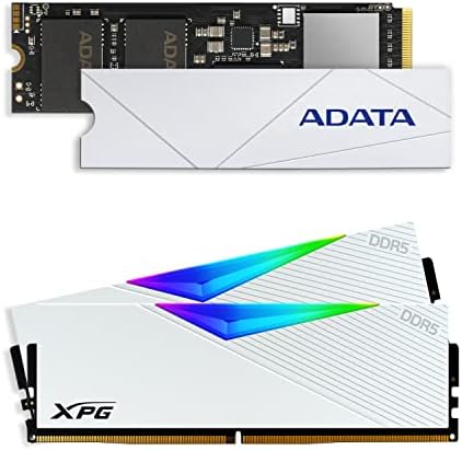 XPG Lancer DDR5 RGB 6000MHz 32GB (2x16GB) masaüstü bellek ile ADATA 2TB Premium SSD M. 2 2280 PCIe Gen4 NVMe SSD Paketi