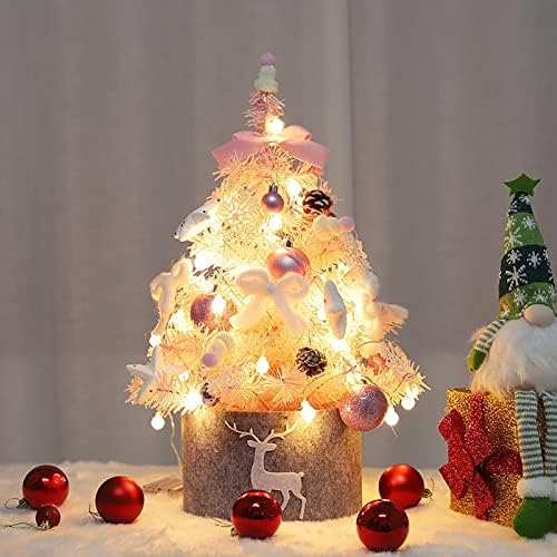 Kendinden Montajlı Noel Mini Masaüstü Noel Ağacı Paketi Noel Dekoratif Hediye Sayacı Yaratıcı Süsler Telefon Noel